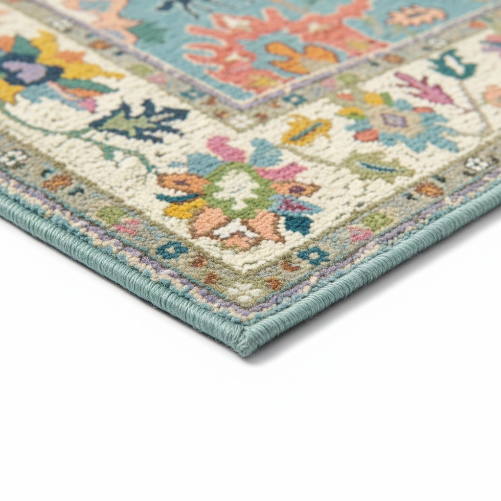 ORAVELIA - Hand Knotted Oushak Carpet